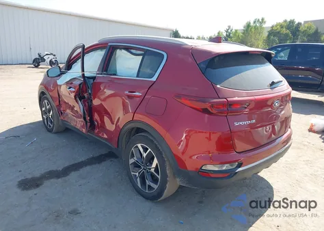 2020 Kia Sportage Ex из США, поврежденный, VIN KNDPN3ACXL7697411